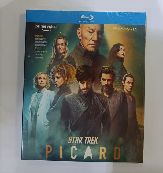 海外ドラマ「スタートレック:ピカード」ブルーレイ　Blu-ray 日本語吹替あり　パトリック・スチュワート アリソン・ピル 全話 海外盤 ワールドTV