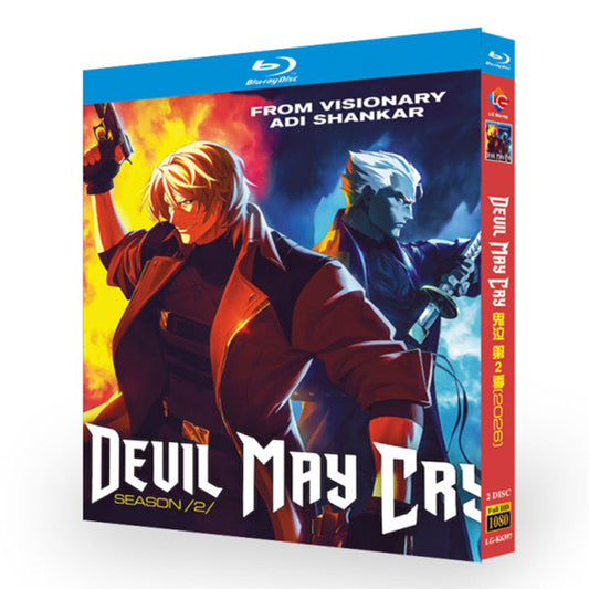 日本語吹替ありアニメ「Devil May Cry」 シーズン2 DVD Blu-ray BOX