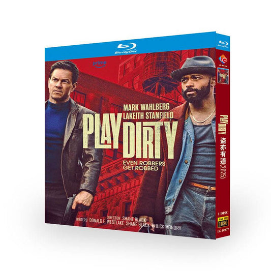 日本語吹替あり海外映画『プレイ・ダーティー』 ブルーレイ Blu-ray-BOX