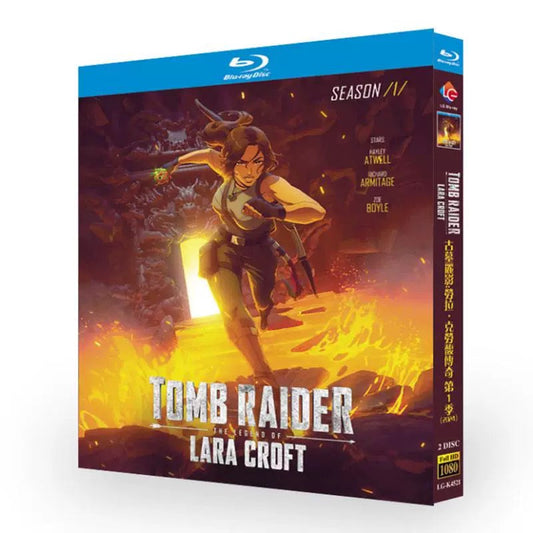 日本語吹替「トゥームレイダー: レジェンド・オブ・ララ・クロフト」 DVD ブルーレイ BOX ワールドTVブルーレイ専門店