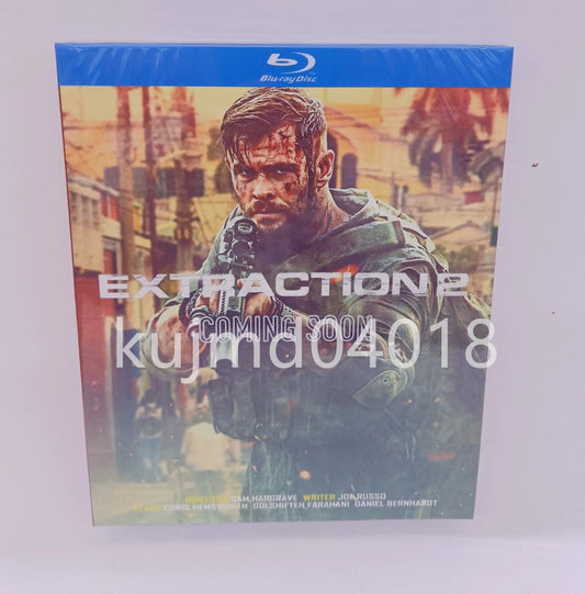 日本語吹替あり洋画「タイラー・レイク 命の奪還2」 ブルーレイ Blu-ray クリス・ヘムズワース、ゲルシュフィ・ファラハニ、高画質 海外盤 ワールドTV
