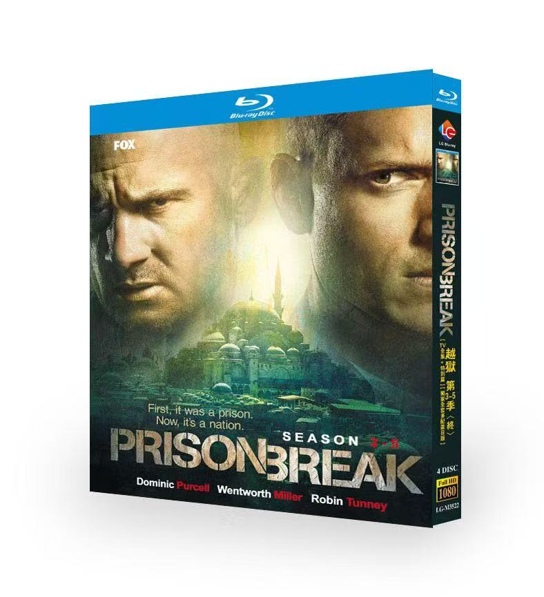 海外ドラマ『プリズン・ブレイク』シーズン3-5 ブルーレイ Blu-ray-BOX 日本語吹替