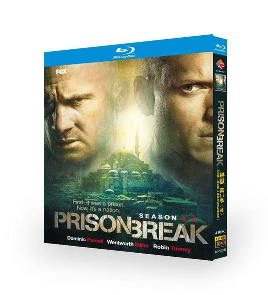 海外ドラマ『プリズン・ブレイク』シーズン3-5 ブルーレイ Blu-ray-BOX 日本語吹替
