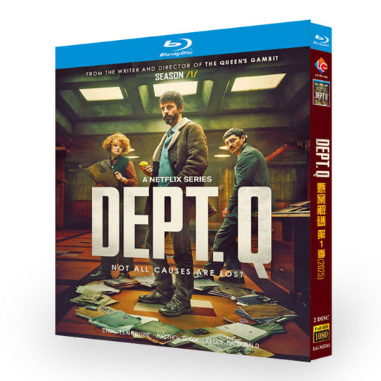 日本語吹替あり海外ドラマ「特別捜査部Q」ブルーレイ Blu-ray BOX 高画質 海外正規品 ワールドTVブルーレイ専門店