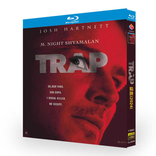 日本語吹替洋画「トラップ」ブルーレイ Blu-ray BOX  高画質 正規品 ワールドTV