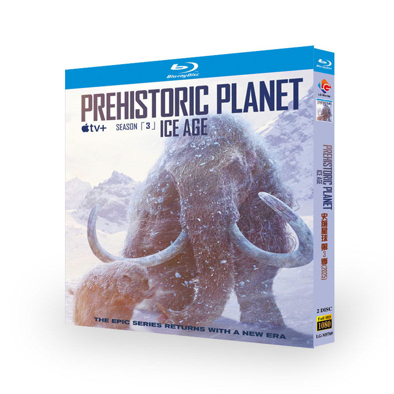 Prehistoric Planet 3 太古の地球から～氷河時代の動物たち ブルーレイ Blu-ray-BOX 日本語字幕