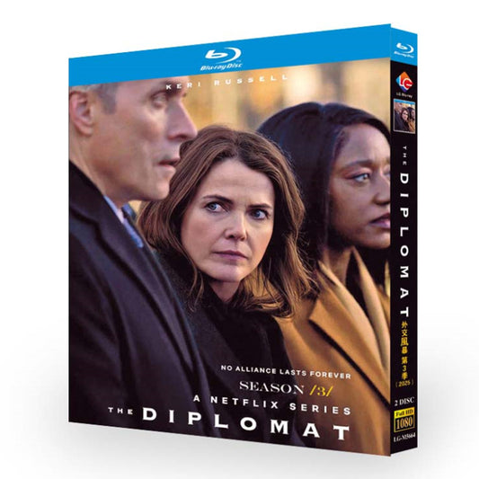 海外ドラマ『ザ・ディプロマット3』ブルーレイ Blu-ray-BOX