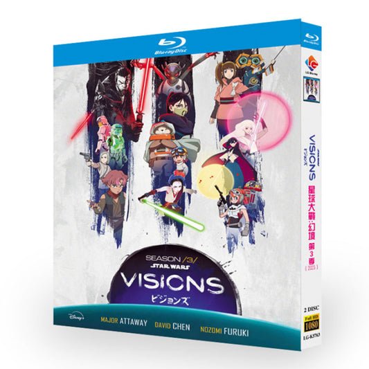 『スター・ウォーズ：ビジョンズ Volume 3』ブルーレイ Blu-ray-BOX