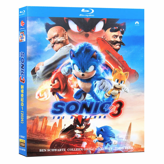 日本語吹替洋画「ソニック・ザ・ヘッジホッグ3」 ブルーレイ Blu-ray BOX  高画質 正規品 ワールドTV