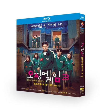 日本語吹替 韓国ドラマ「イカゲーム シーズン3」ブルーレイ DVD BOX