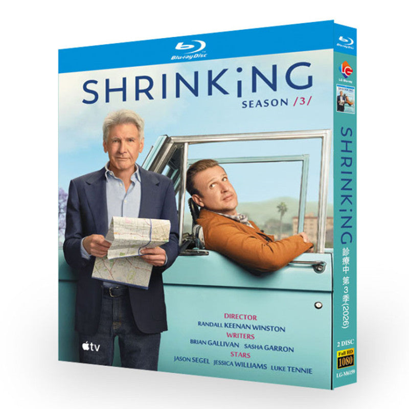 日本語字幕 シュリンキング：悩めるセラピスト シーズン3 Blu-ray BOX