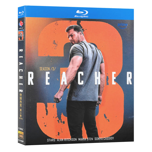 日本語吹替あり海外ドラマ「リーチャー ～正義のアウトロー～3」Blu-ray BOX 高画質 海外正規品 ワールドTVブルーレイ専門店