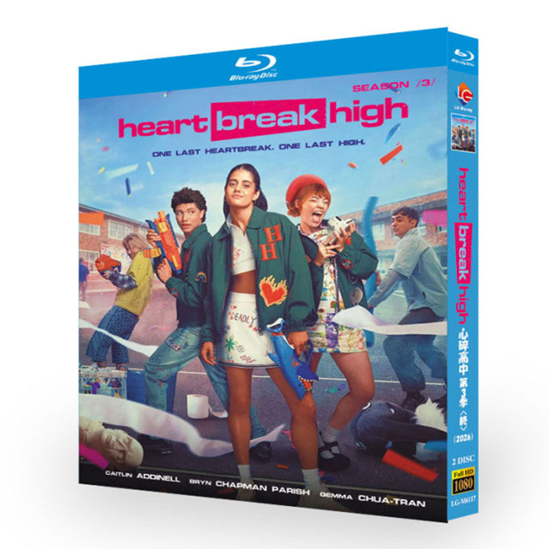 ハートブレイク・ハイ シーズン3 DVD ブルーレイ Blu-ray BOX 日本語吹き替え