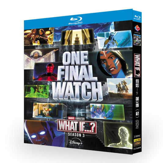 日本語吹替あり海外ドラマ「ホワット・イフ...?シーズン3」Blu-ray BOX 高画質 海外正規品 ワールドTVブルーレイ専門店