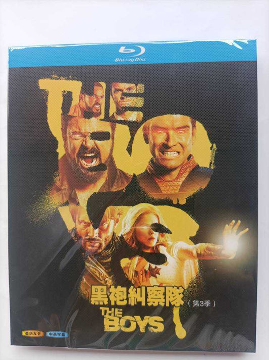 海外ドラマ「ザ・ボーイズ」シーズン3 Blu-ray ブルーレイ　ジャック・クエイド、カール・アーバン 日本語字幕あり　高画質 全話 海外盤 ワールドTV