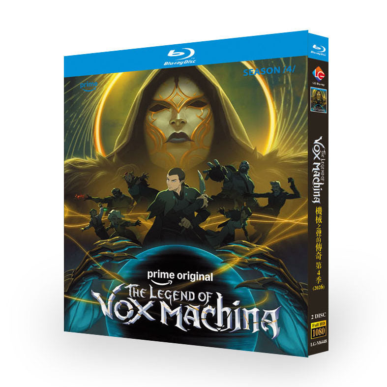日本語吹替 ヴォクス･マキナの伝説 シーズン4 DVD Blu-ray BOX