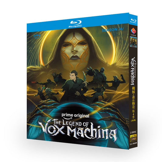 日本語吹替 ヴォクス･マキナの伝説 シーズン4 DVD Blu-ray BOX