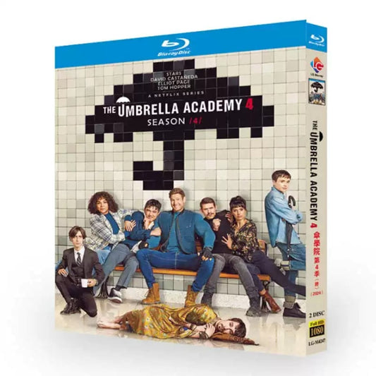 海外ドラマ「アンブレラ・アカデミー」シーズン4 日本語字幕あり DVD ブルーレイ Blu-ray 高画質 ワールドTV