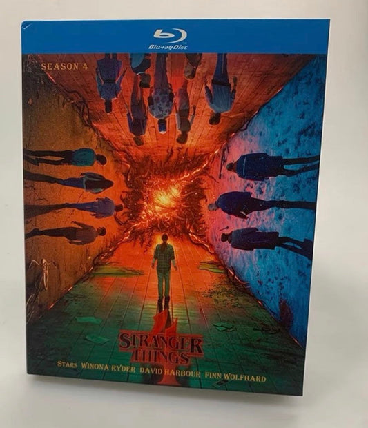 海外ドラマ「ストレンジャー・シングス 未知の世界4」ブルーレイ Blu-ray　日本語吹替あり　シーズン4 ミリー・ボビー・ブラウン、ミリー・ボビー・ブラウン、マイク・ウィーラー 全話 海外盤 ワールドTV