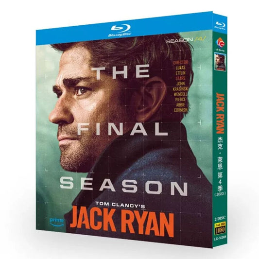 海外ドラマ「トム・クランシー／CIA分析官 ジャック・ライアン ファイナル・シーズン4」Blu-ray ブルーレイ 日本語吹替えあり 高画質 全話 海外盤 ワールドTV