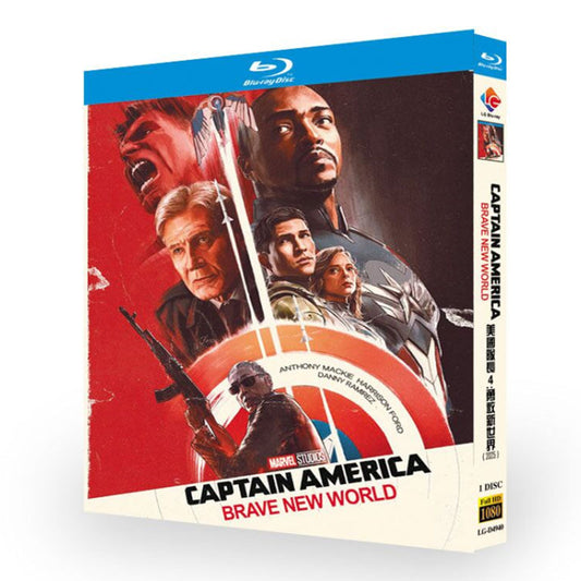 洋画「キャプテン・アメリカ:ブレイブ・ニュー・ワールド」 ブルーレイ Blu-ray BOX  高画質 正規品 ワールドTV
