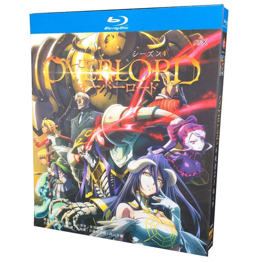 「オーバーロード4 TVシリーズ」 DVD ブルーレイ Blu-ray 高画質 海外正規品 ワールドTVブルーレイ専門店