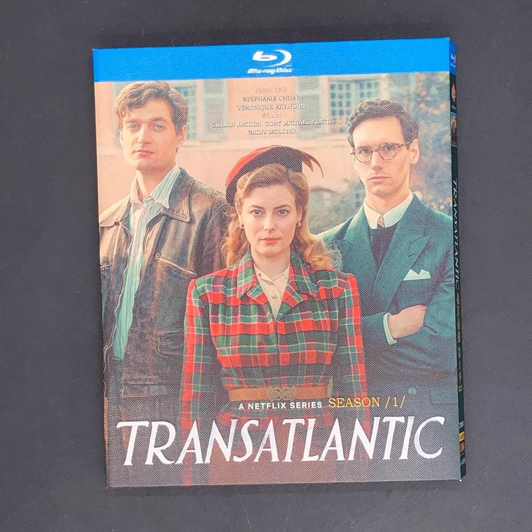 海外ドラマ「トランスアトランティック －世紀の亡命プロジェクト－」 Blu-ray ブルーレイ ジリアン・ジェイコブス、ルーカス・イングランダー、日本語字幕あり　高画質 全話 海外盤 ワールドTV