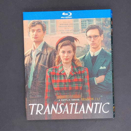 海外ドラマ「トランスアトランティック －世紀の亡命プロジェクト－」 Blu-ray ブルーレイ ジリアン・ジェイコブス、ルーカス・イングランダー、日本語字幕あり　高画質 全話 海外盤 ワールドTV