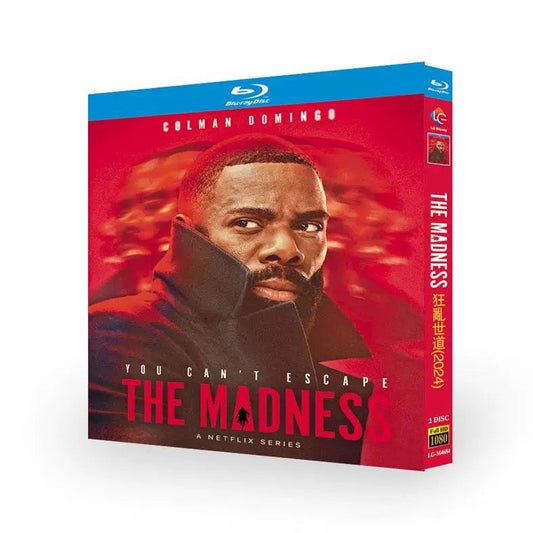 日本語吹替あり海外ドラマ「マッドネス」Blu-ray BOX 高画質 海外正規品 ワールドTVブルーレイ専門店