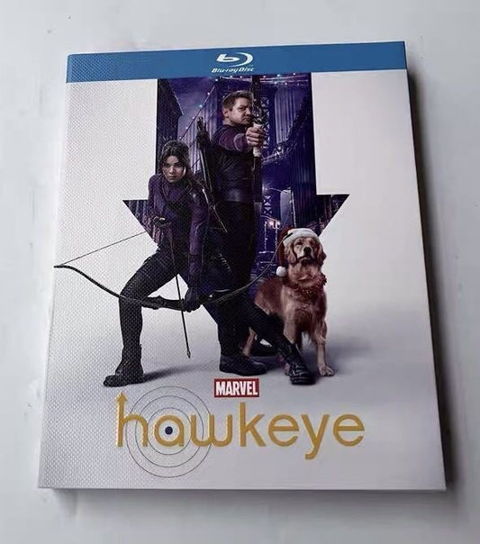 海外ドラマ「ホークアイ」ブルーレイ Blu-ray　日本語字幕あり Hawkeye ジェレミー・レナー ヘイリー・スタインフェ 全話 海外盤 ワールドTV