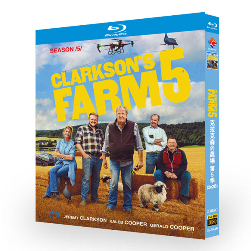 日本語吹替あり ジェレミー・クラークソン 農家になる シーズン5 DVD Blu-ray BOX