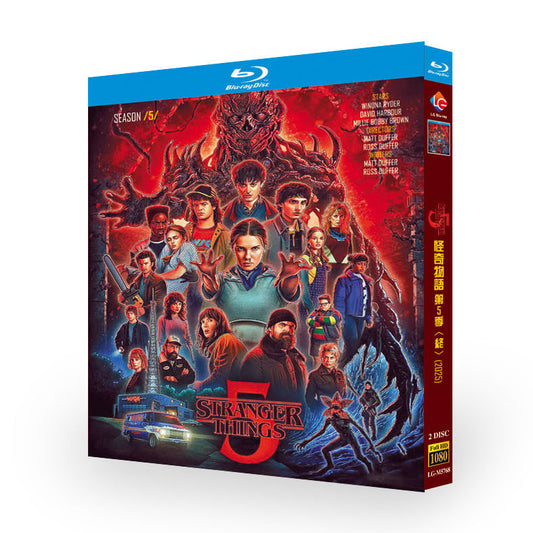 日本語吹替 海外ドラマ ストレンジャー・シングス 未知の世界5 ブルーレイ Blu-ray BOX