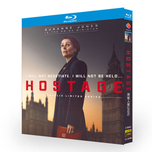 日本語吹替あり海外ドラマ『ホステージ: 陰謀の行方』ブルーレイ Blu-ray-BOX