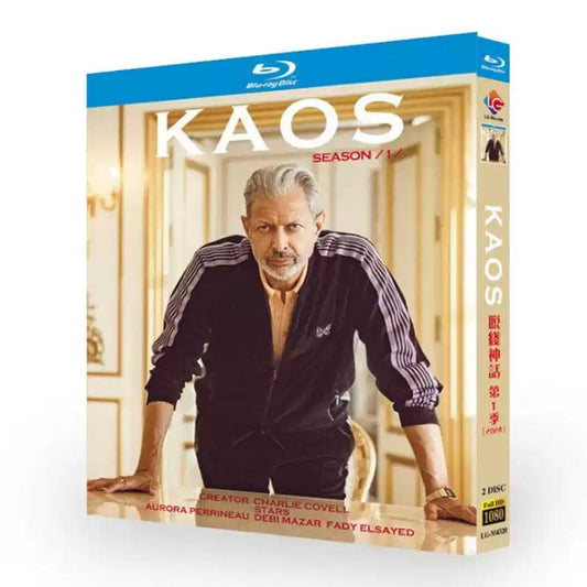 海外ドラマ「KAOS/カオス」 DVD ブルーレイ ジェフ・ゴールドブラム﻿、ジャネット・マクティア 高画質 ワールドTV