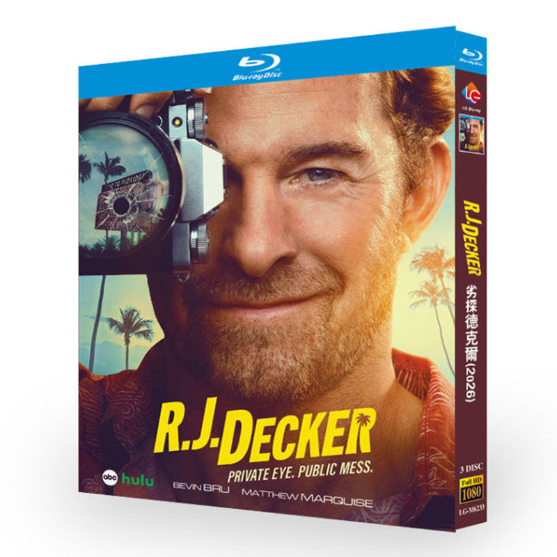 日本語字幕 探偵R・J・デッカー DVD Blu-ray BOX