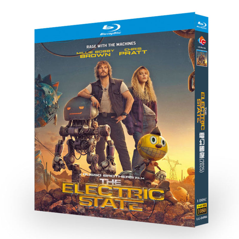 日本語吹替洋画「エレクトリック・ステイト」 ブルーレイ Blu-ray BOX  高画質 正規品 ワールドTV