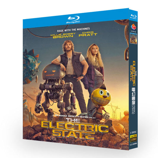 日本語吹替洋画「エレクトリック・ステイト」 ブルーレイ Blu-ray BOX  高画質 正規品 ワールドTV