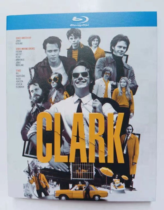 海外ドラマ「クラーク・オロフソン」Blu-ray ブルーレイ　ビル・スカルスガルド、ヴィルヘルム・ブロムグレン 日本語字幕あり　全話 海外盤 ワールドTV