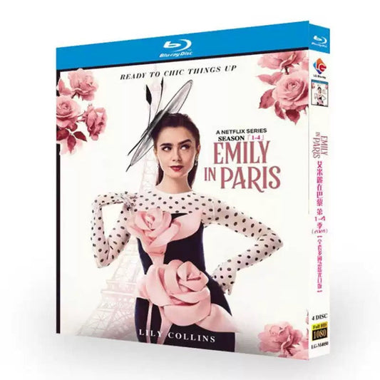 日本語吹替版海外ドラマ「エミリー、パリへ行く」 DVD ブルーレイ 高画質 全話収録 ワールドTVブルーレイ専門店