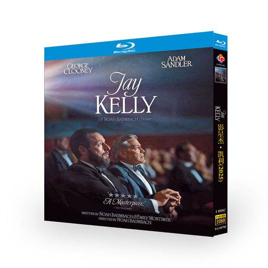 日本語吹替あり海外映画『ジェイ・ケリー』DVD ブルーレイ Blu-ray-BOX