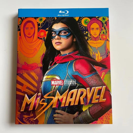 海外ドラマ「ミズ・マーベル」ブルーレイ　Blu-ray　イマン・ヴェラーニ、マット・リンツ 日本語吹替あり 海外盤 ワールドTV