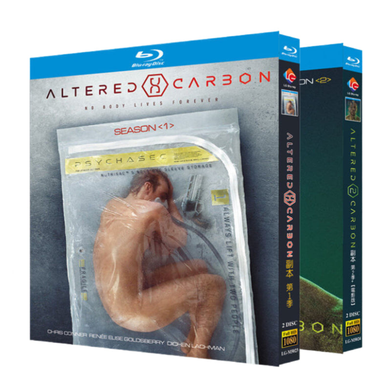 日本語吹替あり海外ドラマ「オルタード・カーボン1+2」Blu-ray BOX 高画質 海外正規品 ワールドTVブルーレイ専門店