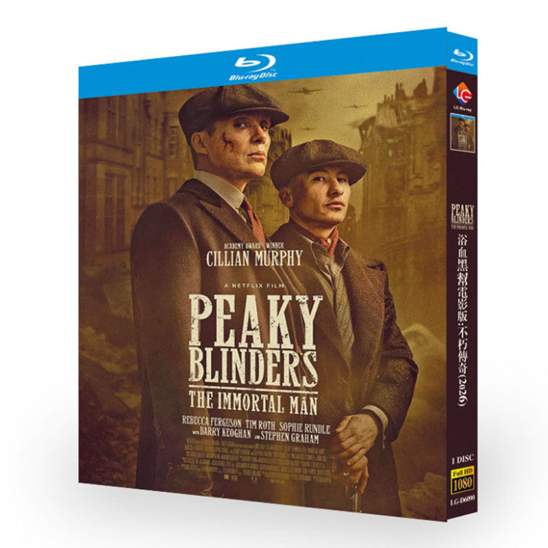 映画「ピーキー・ブラインダーズ 不滅の男」 日本語吹替 ブルーレイ[Blu-ray-BOX] キリアン・マーフィ レベッカ・ファーガソン