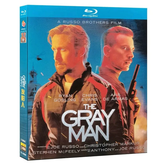 日本語吹替あり洋画「グレイマン」ブルーレイ Blu-ray ライアン・ゴズリング、クリス・エヴァンス 海外盤 ワールドTV