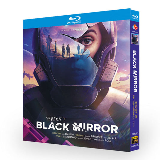 日本語吹替えあり海外ドラマ「ブラック・ミラー」ブルーレイ Blu-ray シーズン7 高画質 全話 海外盤 ワールドTVブルーレイ専門店