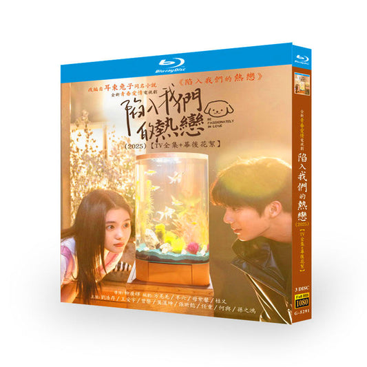 中国ドラマ『陷入我们的熱恋』陷入我们的热恋 ブルーレイ Blu-ray 劉浩存 リウ・ハオツン、王安宇 ワン・アンユー Be Passionately in Love ワールドTVブルーレイ専門店