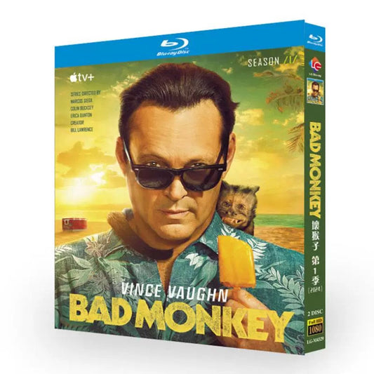 日本語字幕版「バッド・モンキー﻿」 DVD ブルーレイ Blu-ray BOX Bad Monkey 高画質 正規品 ワールドTVブルーレイ専門店