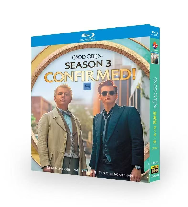 日本語吹替 グッド・オーメンズ シーズン3 DVD Blu-ray BOX