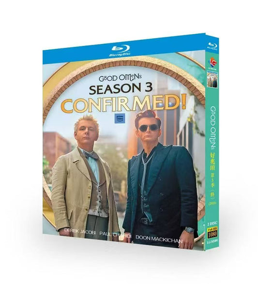 日本語吹替 グッド・オーメンズ シーズン3 DVD Blu-ray BOX