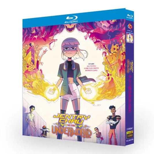 日本語吹替ありアニメ「ジェントリー・チャウvs魔界のモンスター」 ブルーレイBlu-ray BOX 高画質 海外正规品 ワールドTVブルーレイ専門店